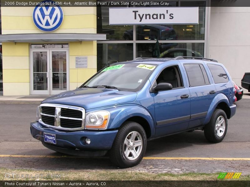 Atlantic Blue Pearl / Dark Slate Gray/Light Slate Gray 2006 Dodge Durango SLT HEMI 4x4