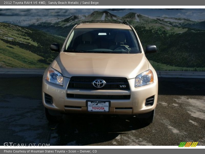 Sandy Beach Metallic / Sand Beige 2012 Toyota RAV4 V6 4WD