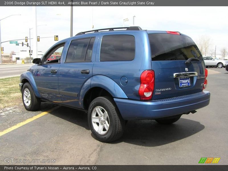 Atlantic Blue Pearl / Dark Slate Gray/Light Slate Gray 2006 Dodge Durango SLT HEMI 4x4