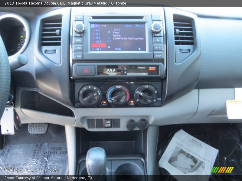 Controls of 2013 Tacoma Double Cab