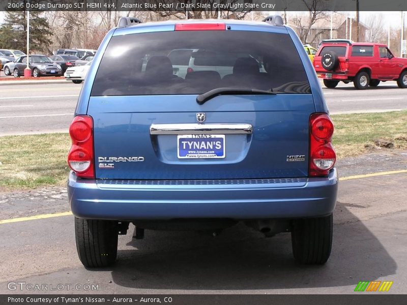 Atlantic Blue Pearl / Dark Slate Gray/Light Slate Gray 2006 Dodge Durango SLT HEMI 4x4