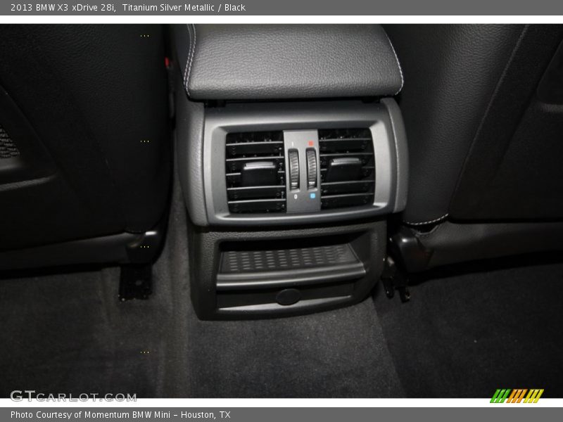Titanium Silver Metallic / Black 2013 BMW X3 xDrive 28i