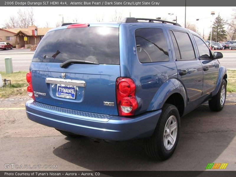 Atlantic Blue Pearl / Dark Slate Gray/Light Slate Gray 2006 Dodge Durango SLT HEMI 4x4