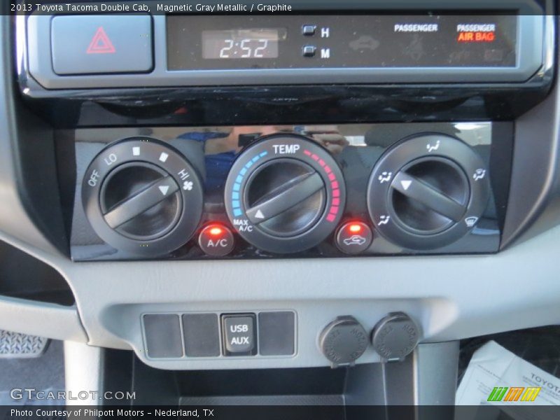 Controls of 2013 Tacoma Double Cab