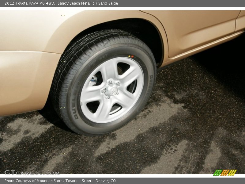 Sandy Beach Metallic / Sand Beige 2012 Toyota RAV4 V6 4WD