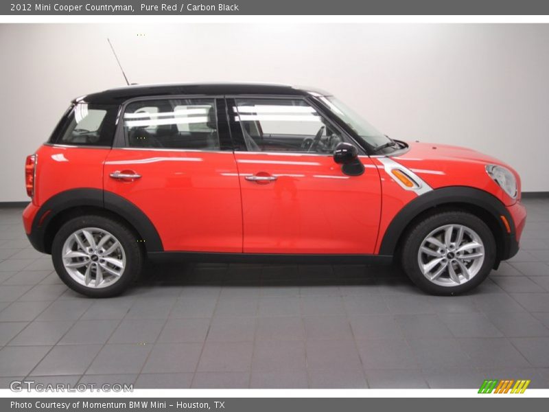 Pure Red / Carbon Black 2012 Mini Cooper Countryman
