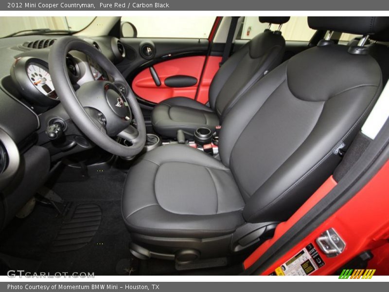 Pure Red / Carbon Black 2012 Mini Cooper Countryman
