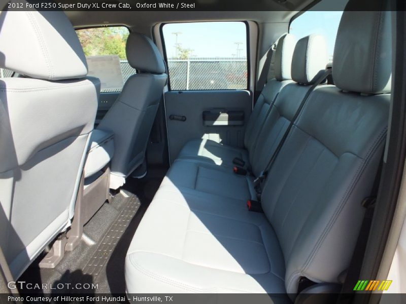 Oxford White / Steel 2012 Ford F250 Super Duty XL Crew Cab