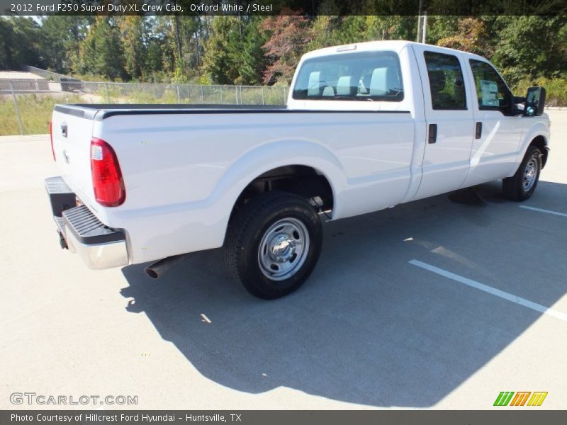 Oxford White / Steel 2012 Ford F250 Super Duty XL Crew Cab