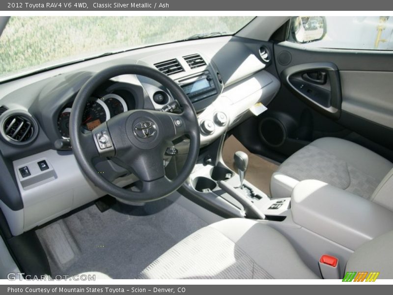 Classic Silver Metallic / Ash 2012 Toyota RAV4 V6 4WD