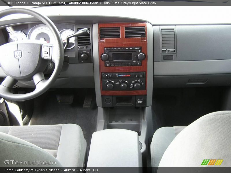 Atlantic Blue Pearl / Dark Slate Gray/Light Slate Gray 2006 Dodge Durango SLT HEMI 4x4