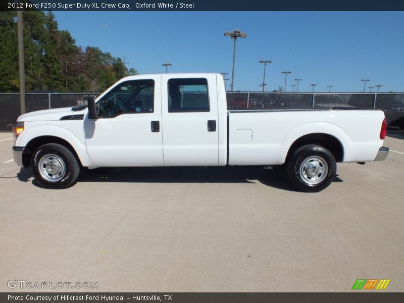 Oxford White / Steel 2012 Ford F250 Super Duty XL Crew Cab