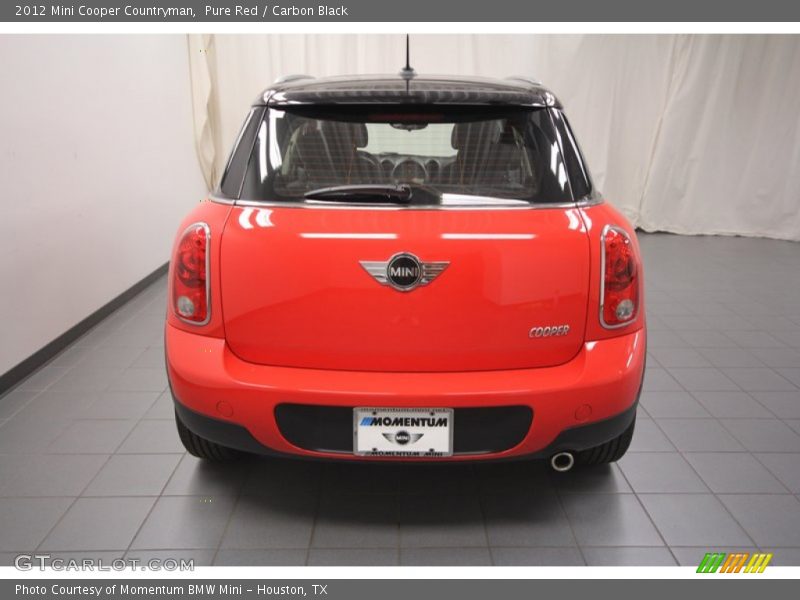 Pure Red / Carbon Black 2012 Mini Cooper Countryman