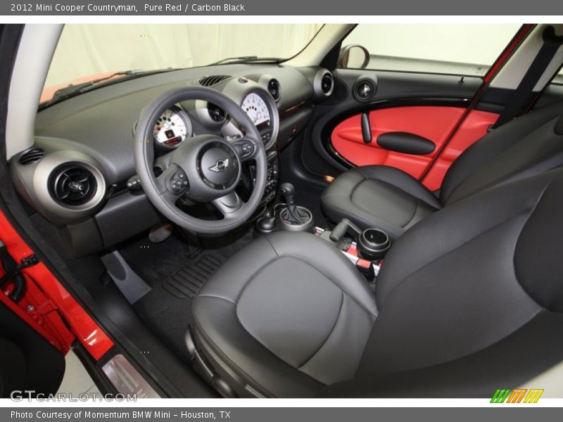 Pure Red / Carbon Black 2012 Mini Cooper Countryman