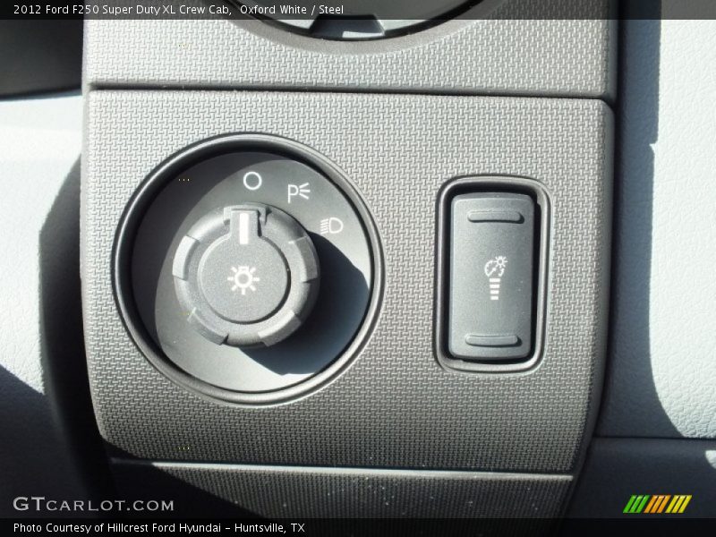 Oxford White / Steel 2012 Ford F250 Super Duty XL Crew Cab