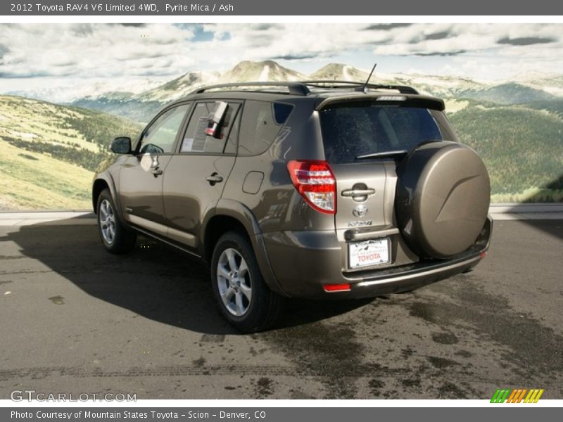 Pyrite Mica / Ash 2012 Toyota RAV4 V6 Limited 4WD