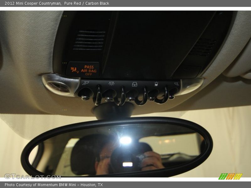 Pure Red / Carbon Black 2012 Mini Cooper Countryman
