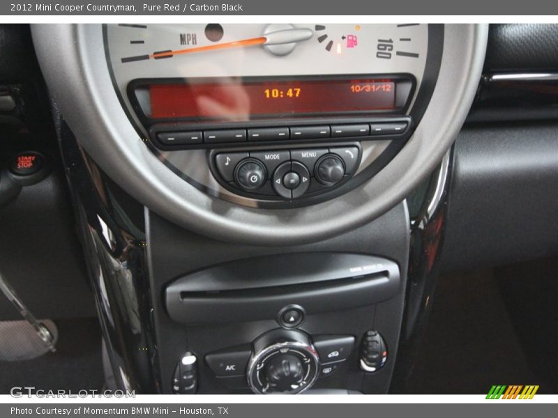 Pure Red / Carbon Black 2012 Mini Cooper Countryman