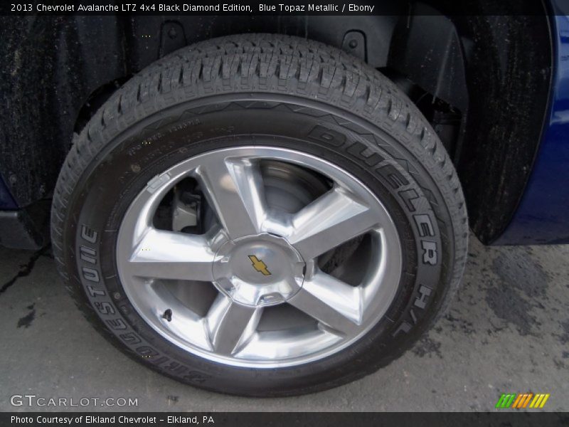  2013 Avalanche LTZ 4x4 Black Diamond Edition Wheel