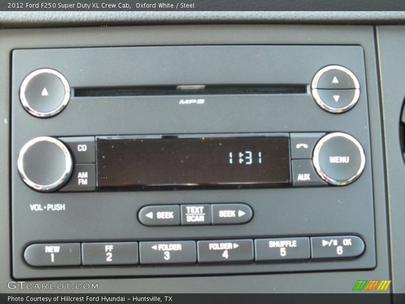 Oxford White / Steel 2012 Ford F250 Super Duty XL Crew Cab