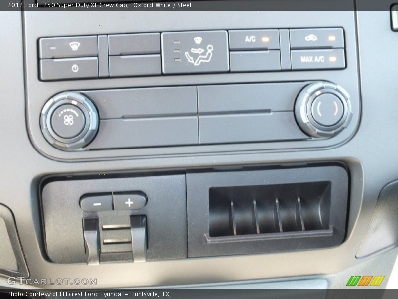 Oxford White / Steel 2012 Ford F250 Super Duty XL Crew Cab