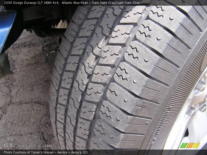 Atlantic Blue Pearl / Dark Slate Gray/Light Slate Gray 2006 Dodge Durango SLT HEMI 4x4