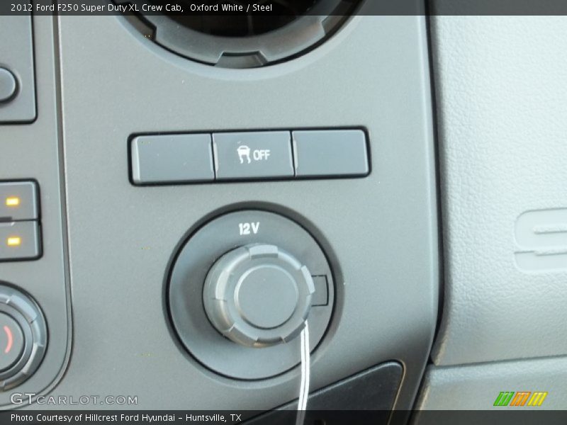 Oxford White / Steel 2012 Ford F250 Super Duty XL Crew Cab