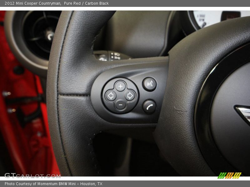 Pure Red / Carbon Black 2012 Mini Cooper Countryman