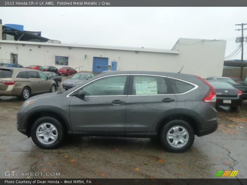 Polished Metal Metallic / Gray 2013 Honda CR-V LX AWD