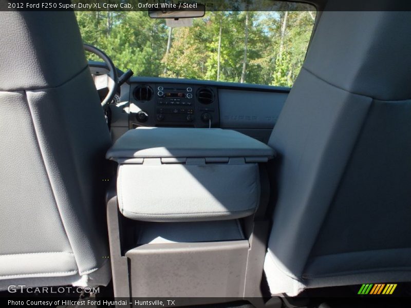 Oxford White / Steel 2012 Ford F250 Super Duty XL Crew Cab
