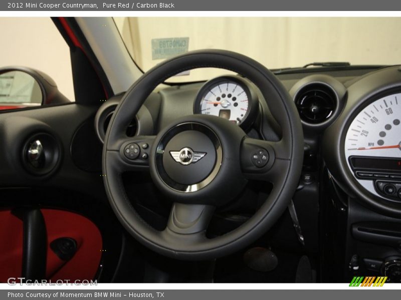Pure Red / Carbon Black 2012 Mini Cooper Countryman