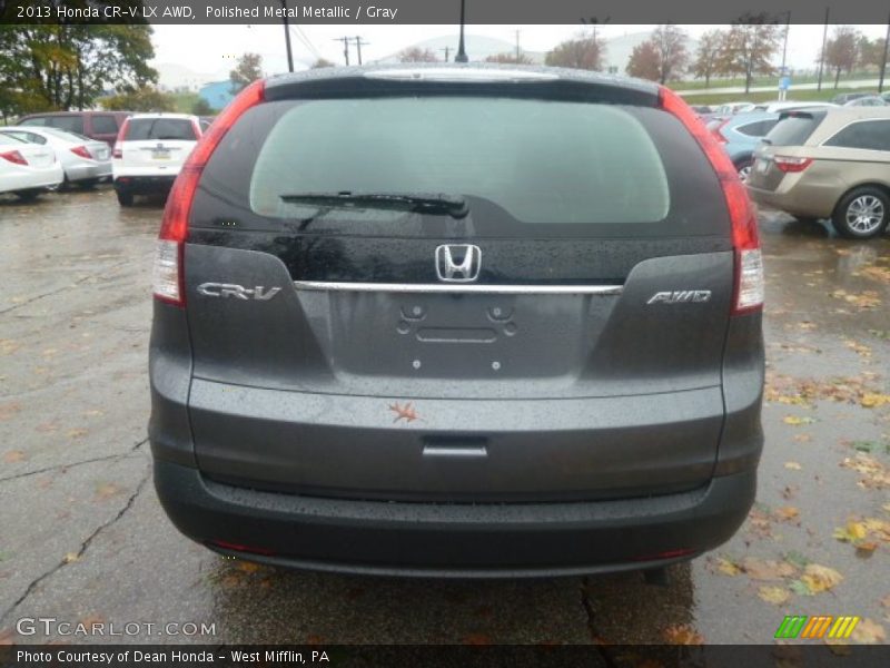 Polished Metal Metallic / Gray 2013 Honda CR-V LX AWD