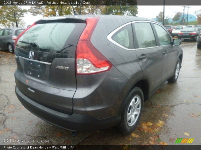 Polished Metal Metallic / Gray 2013 Honda CR-V LX AWD