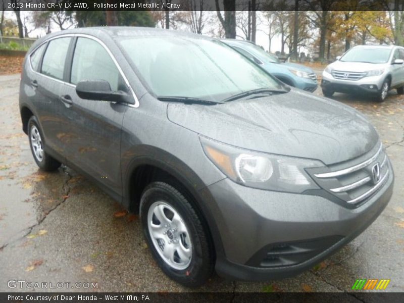 Polished Metal Metallic / Gray 2013 Honda CR-V LX AWD