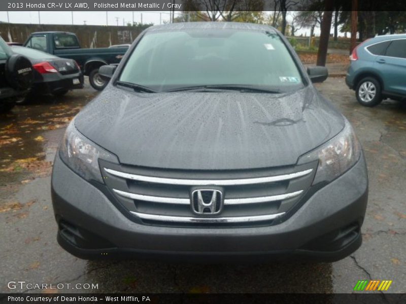 Polished Metal Metallic / Gray 2013 Honda CR-V LX AWD