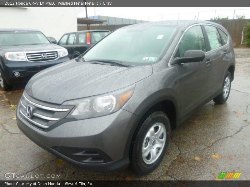 Polished Metal Metallic / Gray 2013 Honda CR-V LX AWD