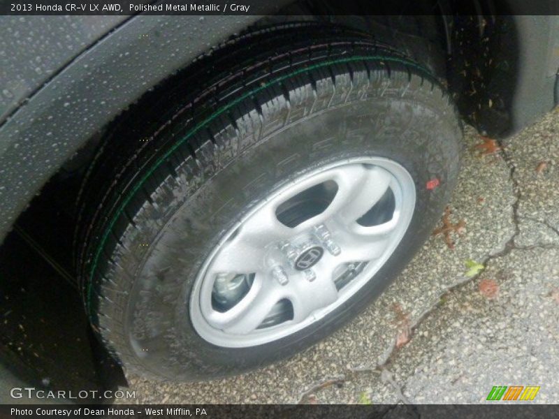 Polished Metal Metallic / Gray 2013 Honda CR-V LX AWD