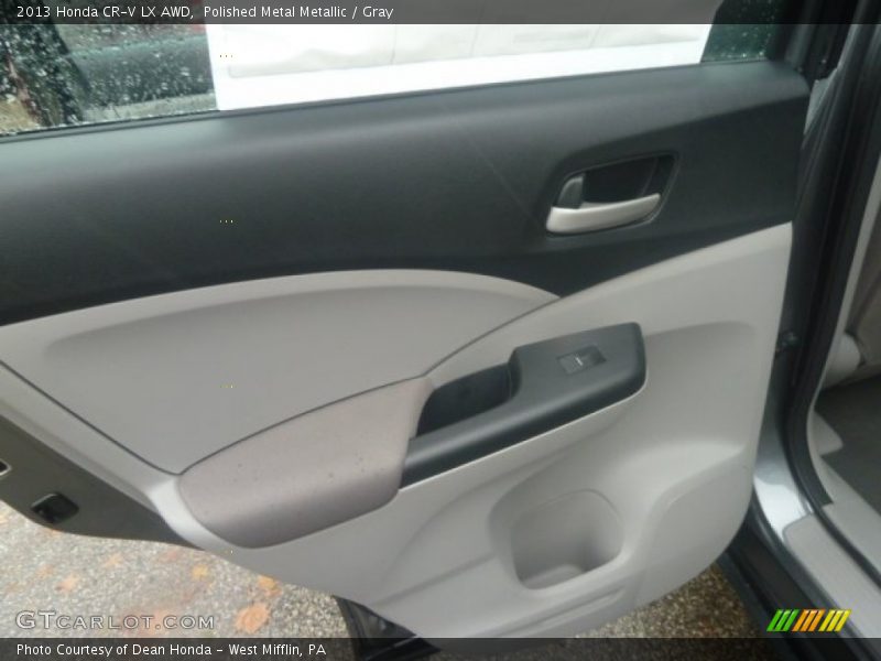 Polished Metal Metallic / Gray 2013 Honda CR-V LX AWD