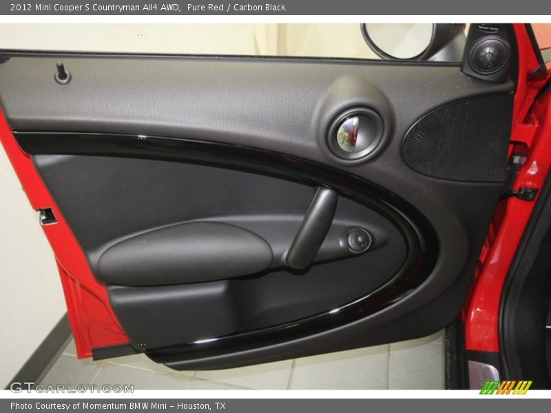 Pure Red / Carbon Black 2012 Mini Cooper S Countryman All4 AWD