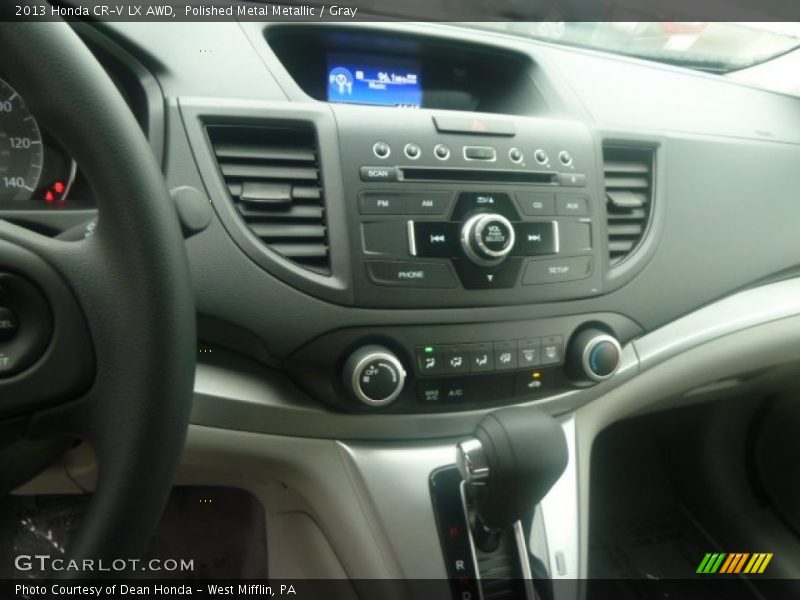 Polished Metal Metallic / Gray 2013 Honda CR-V LX AWD
