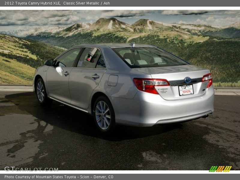 Classic Silver Metallic / Ash 2012 Toyota Camry Hybrid XLE