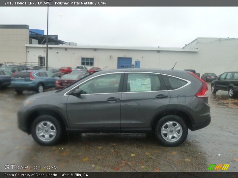 Polished Metal Metallic / Gray 2013 Honda CR-V LX AWD