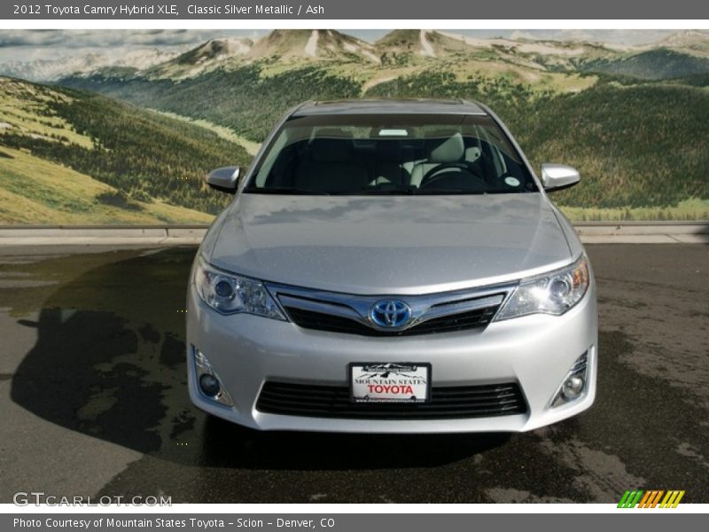 Classic Silver Metallic / Ash 2012 Toyota Camry Hybrid XLE