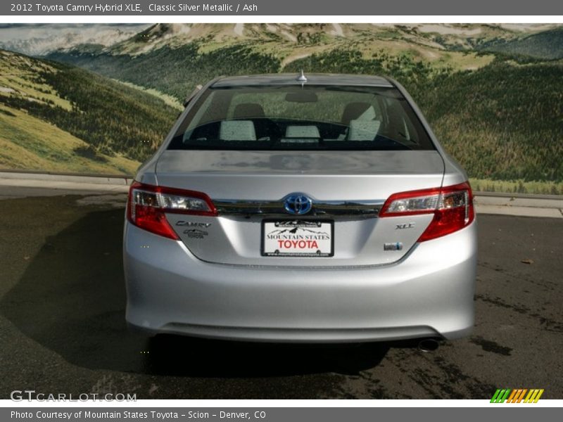 Classic Silver Metallic / Ash 2012 Toyota Camry Hybrid XLE