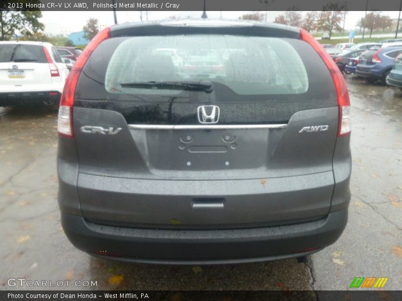 Polished Metal Metallic / Gray 2013 Honda CR-V LX AWD