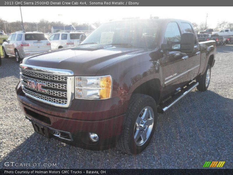 Sonoma Red Metallic / Ebony 2013 GMC Sierra 2500HD Denali Crew Cab 4x4