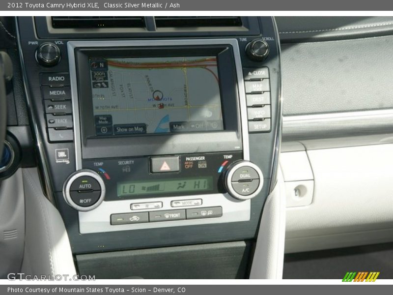 Classic Silver Metallic / Ash 2012 Toyota Camry Hybrid XLE