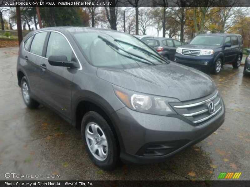 Polished Metal Metallic / Gray 2013 Honda CR-V LX AWD