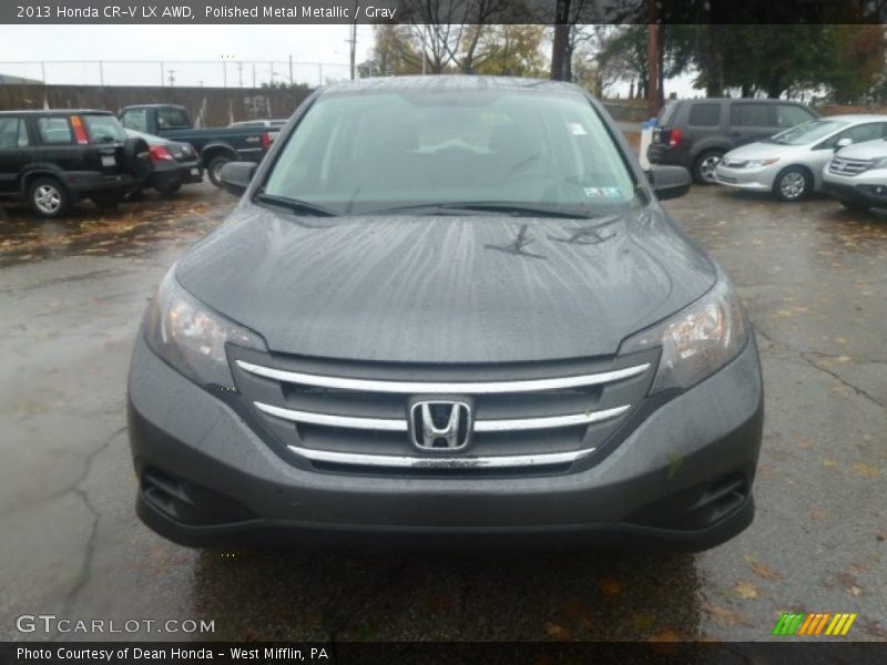 Polished Metal Metallic / Gray 2013 Honda CR-V LX AWD