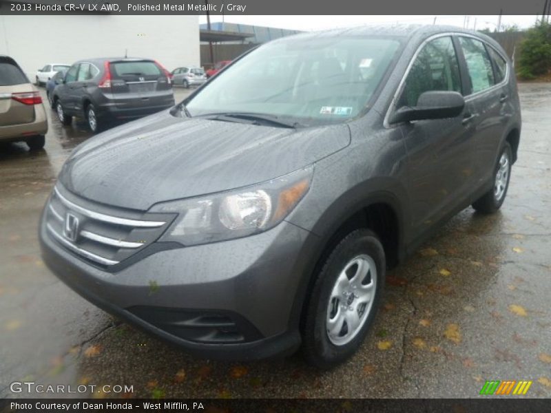 Polished Metal Metallic / Gray 2013 Honda CR-V LX AWD